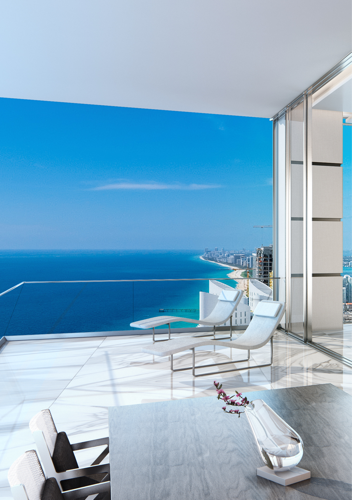 Turnberry Ocean Club Balcony